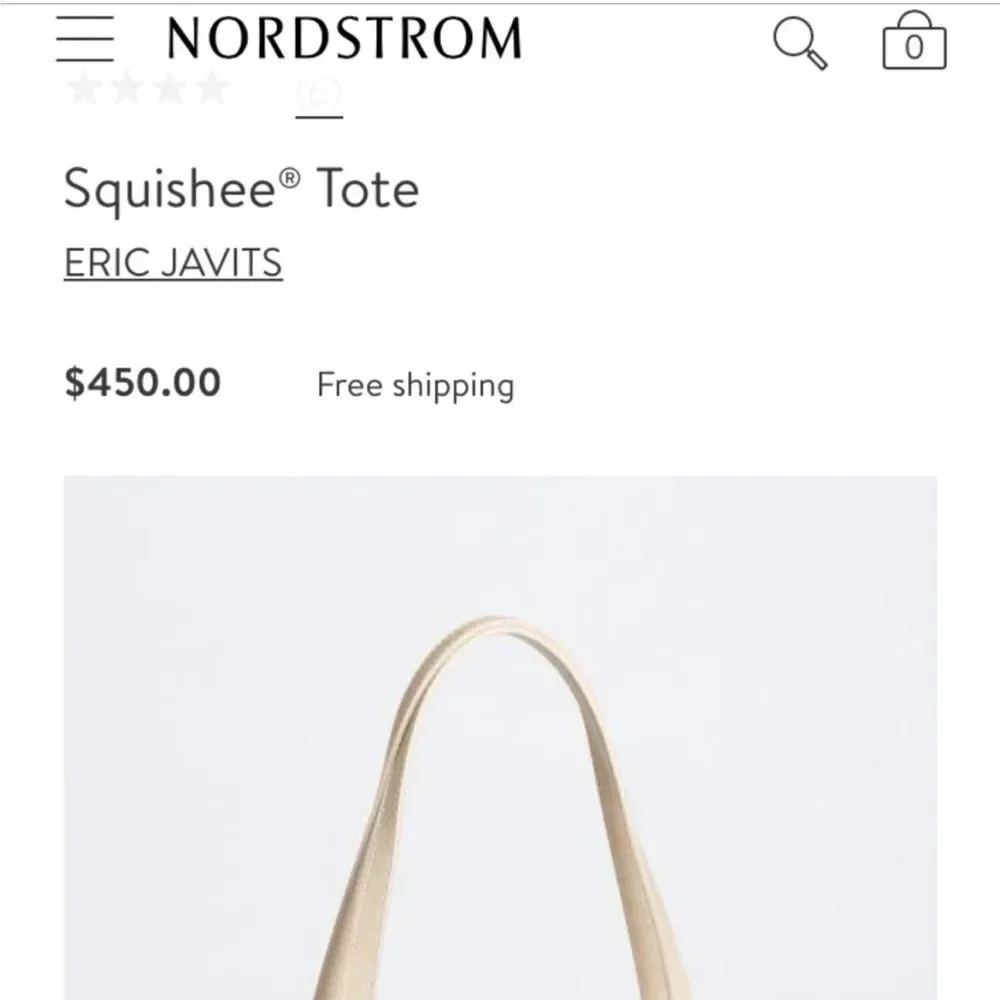 ✨ERIC JAVITS Squishee® Tote✨
